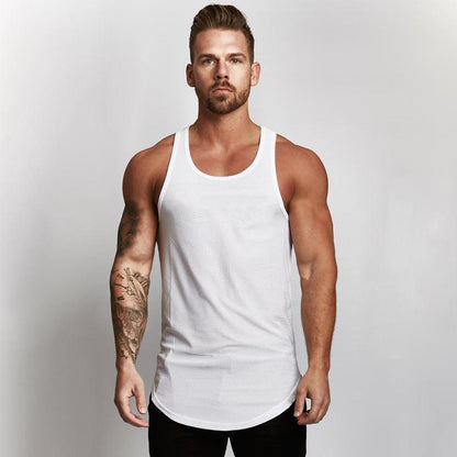 gym clothes tank top sportswear vest men