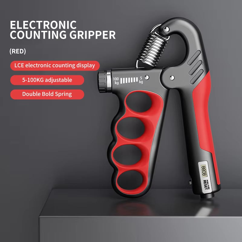 Grip Strengthener Gym Training Hand Exerciser Adjustable 5-100KG Fitness Unisex Finger Rehabilitation Training Hand Grip Pesas