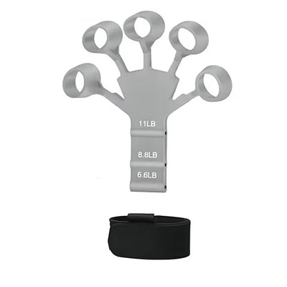 Grip Strength Trainer Finger Strengthener Finger Exerciser Hand Grip Strengthener for Strength Therapy Relieve Arthritis Muscle