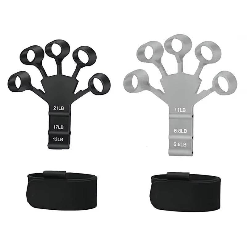 Grip Strength Trainer Finger Strengthener Finger Exerciser Hand Grip Strengthener for Strength Therapy Relieve Arthritis Muscle