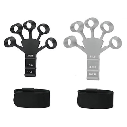 Grip Strength Trainer Finger Strengthener Finger Exerciser Hand Grip Strengthener for Strength Therapy Relieve Arthritis Muscle