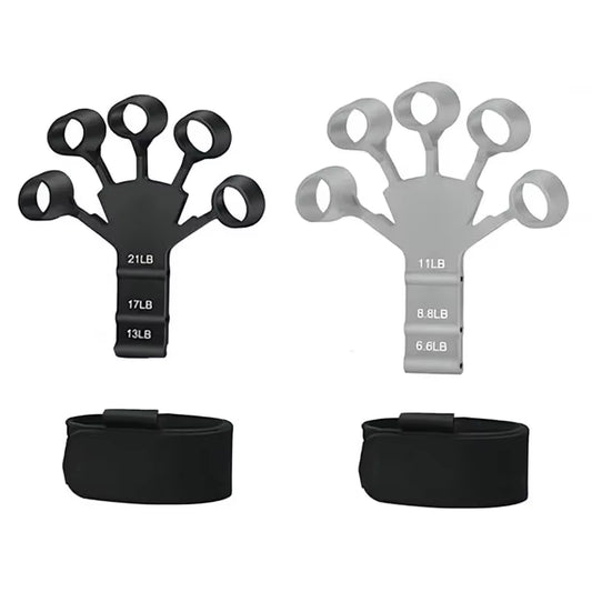 Grip Strength Trainer Finger Strengthener Finger Exerciser Hand Grip Strengthener for Strength Therapy Relieve Arthritis Muscle