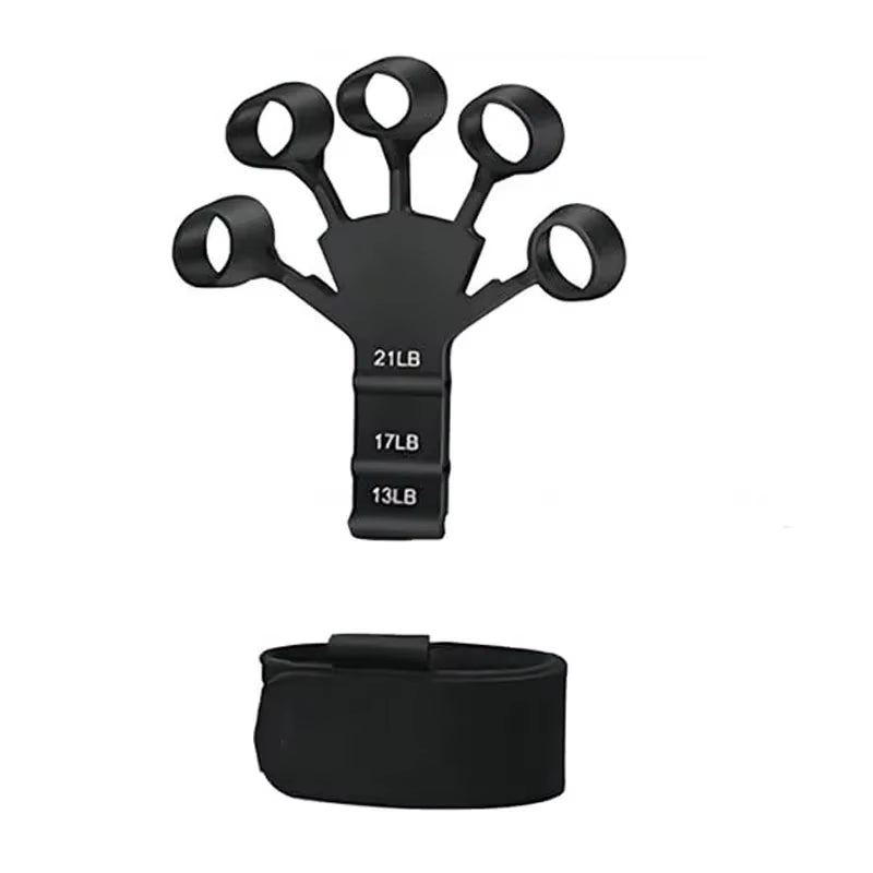 Grip Strength Trainer Finger Strengthener Finger Exerciser Hand Grip Strengthener for Strength Therapy Relieve Arthritis Muscle